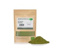 FRISAFRAN | Polvere di Moringa Bio 200g | moringa pura | Foglie di Moringa | foglia polvere | Pianta di Moringa | Supercibo | Nutriente | naturale | Vegano | Senza glutine | moringa tagliate essiccate