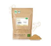 FRISAFRAN | Polvere di zenzero BIO 500g | Digestivo | Fonte di energia | Cibo naturale | disidratato senza zucchero | Zenzero-secco | In polvere | zenzero-macinato | Origine India