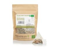 FRISAFRANO | Infuso di zenzero e limone in piramidi Bio 60Un | 120g | Antinfiammatorio | Antiossidante | Tè allo zenzero e limone | tè allo zenzero | Antiossidante | Vitaminico | Digestivo | Tisana