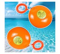 Frisbee di Salvataggio di Emergenza, Disco di Salvataggio lanciabile di Emergenza con Corda per la Sicurezza in Acqua, Design ad Alta visibilità per Piscine e spiagge, Supporta Fino a 150 kg