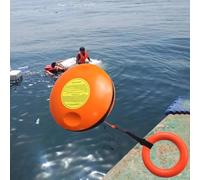 Frisbee di salvataggio per annegamento per la sicurezza dell'acqua, resistenza ad alta resistenza 150kg/300 libbre, dispositivo salvavita galleggiante per piscine, laghi e fiumi