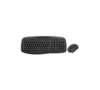 FRISBY -Fk-4825qu Q Set mouse con tastiera cablata multicmedia turco nero