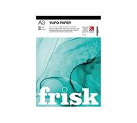 Frisk Yupo Blocco di Carta A3, Bianco, 25 unità