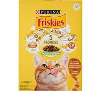 FRISKIES 5 PROMISES ADULT POLLO, TACCHINO & OLIVE 400 GR.