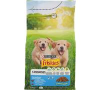 friskies 6X CANE SECCO JUNIOR GR.1500 PO/VE/LA cura casa e persona