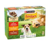Friskies Adult in salsa con manzo, pollo e agnello Umido per cane - 36 x 85 g