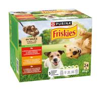 Friskies Adult in salsa con manzo, pollo e agnello Umido per cane - 24 x 85 g
