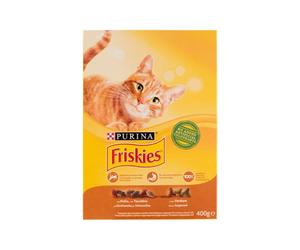 Friskies Cat Crocchette Pollo, Tacchino E Olive 400gr