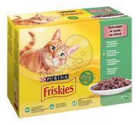 Friskies cibo umido - manzo, pollo, tonno, merluzzo 12 x 85 g