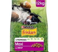 PURINA Friskies Adult Large Breed Maxi con Manzo Crocchette per cane - 12 kg
