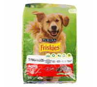 PURINA FRISKIES Active Crocchette per Cani Adulti con Manzo Sacco da 9kg
