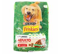 PURINA FRISKIES DOG CROCCHETTE CANE ADULTO SACCO DA 7 KG MANZO CEREALE VERDURE