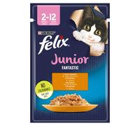FRISKIES FANTASTIC Junior Chicken Jelly 85g cibo umido per gatti