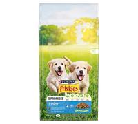 FRISKIES Junior con pollo, latte e verdure 8 kg