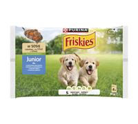 Friskies Vitafit Junior Multipack cibo umido in sugo 12 x (4 x 85 g)