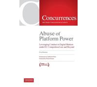 Friso Bostoen Abuse of Platform Power (Tascabile)