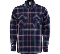 Fristads Camicia Camicia di flanella a maniche lunghe 7421 MSF blu navy L