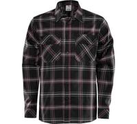 Fristads Camicia Camicia di flanella a maniche lunghe 7421 MSF Nero M