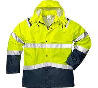 Fristads Giacca alta visibilità Giacca antipioggia alta visibilità classe 3 4624 RS Alta visibilità giallo/navy S