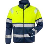 Fristads Giacca felpata ad alta visibilità, Classe 1 4517 SSL High Vis Yellow/Navy S