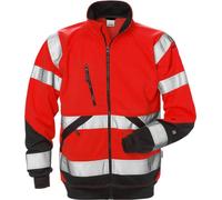 Fristads Giacca felpata High Vis cl. 3 7426 SHV ad alta visibilità rosso/nero XS