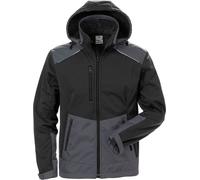 Fristads Giacca invernale in softshell 4060 CFJ nero/grigio 4XL