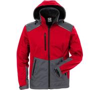 Fristads Giacca invernale in softshell 4060 CFJ rosso/grigio M