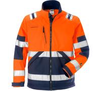 Fristads Giacca softshell hi-vis ad alta visibilità classe 2 4083 WYH Alta visibilità arancio/navy S