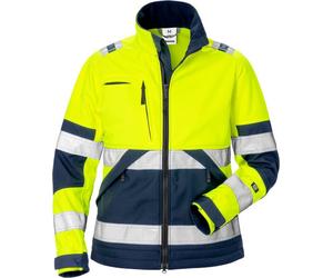 Fristads Giacca Softshell High Vis Donna Cl. 2 4183 WYH High Vis Giallo/Navy XL