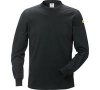 Fristads Longsleeve Maglietta ESD a maniche lunghe 7082 XTM Nero S