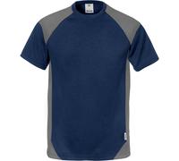 Fristads Maglietta 7046 THV Blu navy/grigio