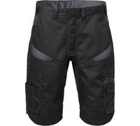 Fristads Pantaloncini 2562 STFP Nero/Grigio