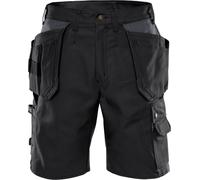 Fristads Pantaloncini artigianali 201 FAS nero C48