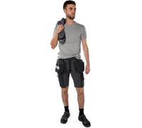 Fristads Pantaloncini elasticizzati 2532 CYD Nero C60