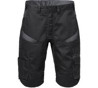 Fristads Pantaloncini elasticizzati 2562 STFP nero/grigio C46