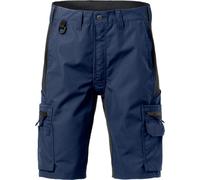 Fristads Pantaloncini elasticizzati 2702 PLW navy/nero C48