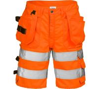 Fristads Pantaloncini hi-visrshorts cl. 2 2028 PLU High-vis arancione C58