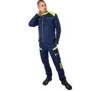 Fristads Pantaloni 2552 STFP Navy/Giallo di protezione C54