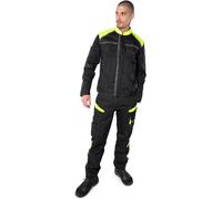 Fristads Pantaloni 2552 STFP nero/grigio C54