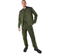 Fristads Pantaloni 2552 STFP verde militare/nero D88