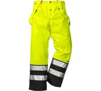 Fristads Pantaloni antipioggia ad alta visibilità classe 2 2625 RS Alta visibilità giallo/nero M