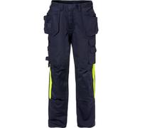 Fristads Pantaloni artigianali Flame da donna 2730 FLAM blu navy 34