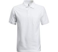 Fristads Poloshirt manica corta Acode Poloshirt 1721 PIQ Bianco 4XL
