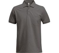 Fristads Poloshirt manica corta Acode Poloshirt 1721 PIQ grigio scuro 3XL