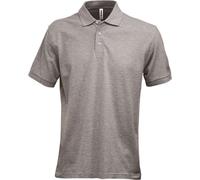 Fristads Poloshirt manica corta Acode Poloshirt 1724 PIQ grigio melange 3XL