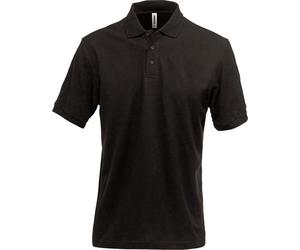 Fristads Poloshirt manica corta Acode Poloshirt 1724 PIQ Nero S