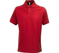 Fristads Poloshirt manica corta Acode Poloshirt 1724 PIQ Rosso 4XL
