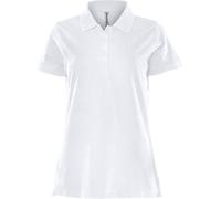 Fristads Poloshirt manica corta Acode Poloshirt Donna 1723 PIQ Bianco XXL