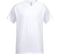 Fristads T-shirt a maniche corte T-shirt Acode wit Scollo a Vitt 1913 BSJ Bianco M