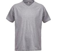 Fristads T-shirt a maniche corte T-shirt Acode wit Scollo a Vitt 1913 BSJ GrigioMelange S